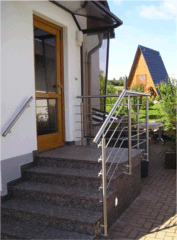 Gel�nder und Handlauf aus Edelstahl